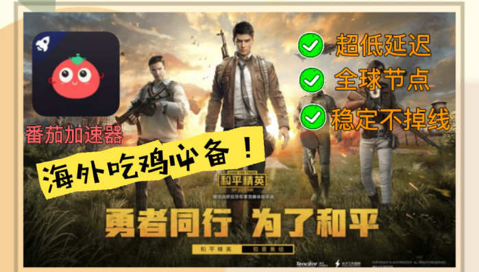 海外玩和平精英卡成PPT？这篇和平精英VPN终极指南帮你告别延迟
