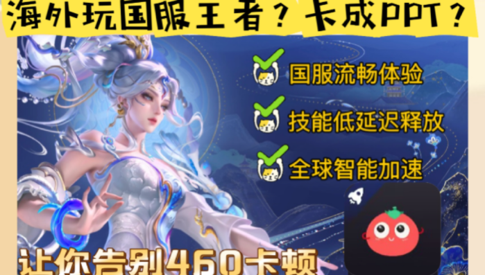 在境外怎么玩王者荣耀手游？海外党不卡顿的终极加速器选择指南